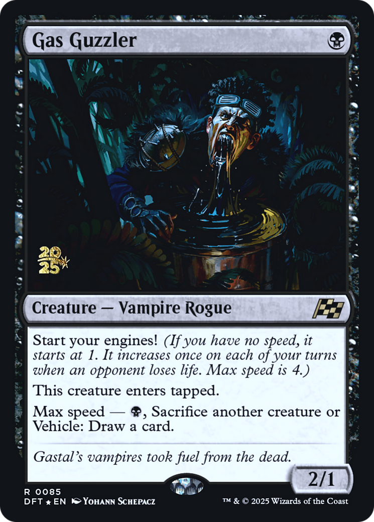 Gas Guzzler (PRE-085) [Prerelease Cards] Foil