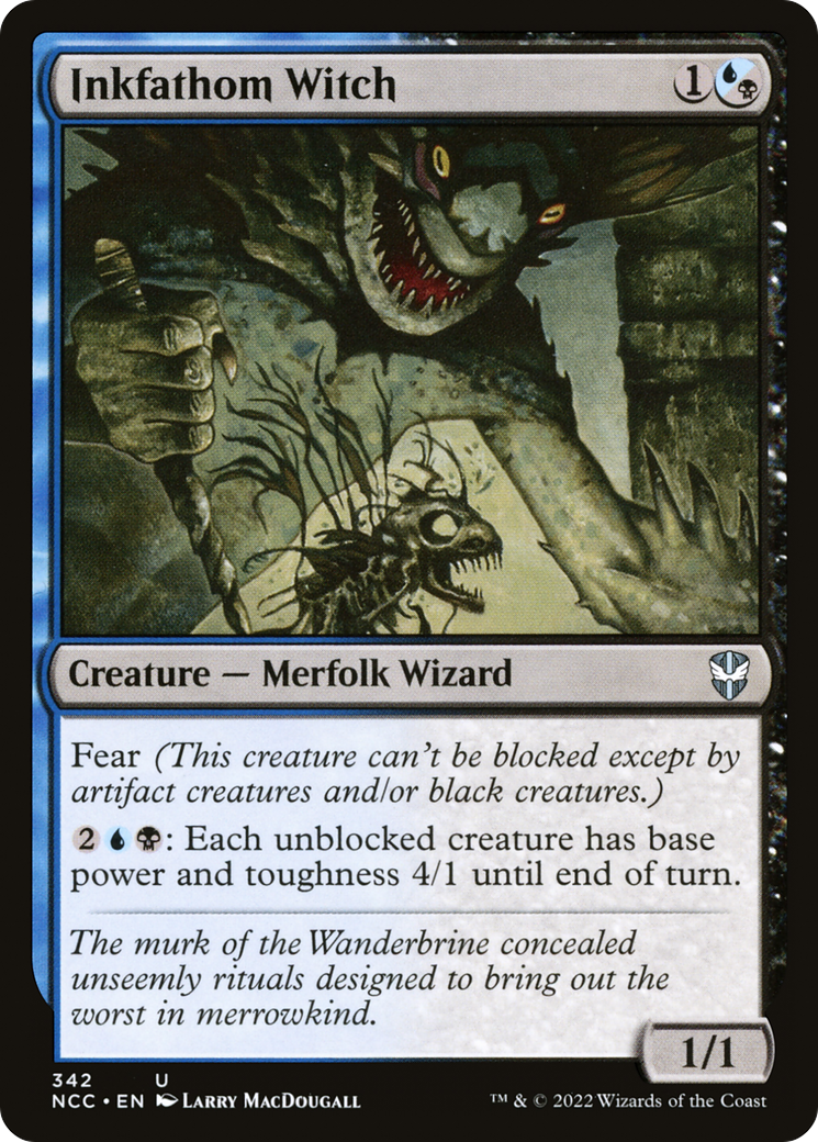 Inkfathom Witch (NCC-342) [New Capenna Commander]