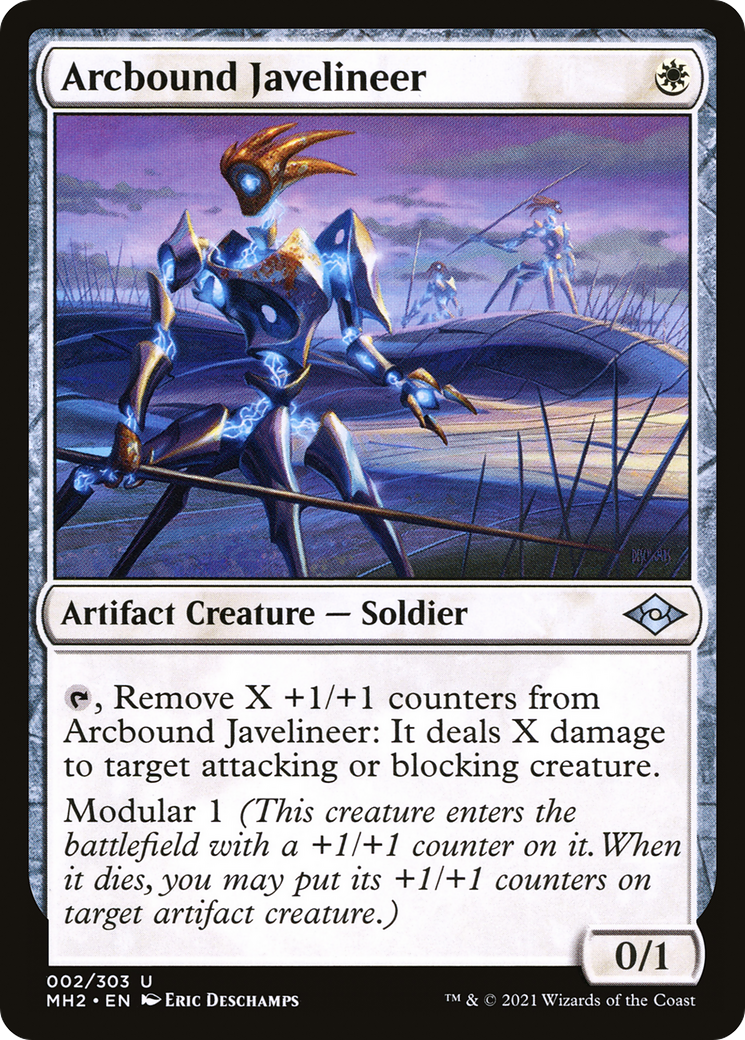 Arcbound Javelineer (MH2-002) [Modern Horizons 2] Foil