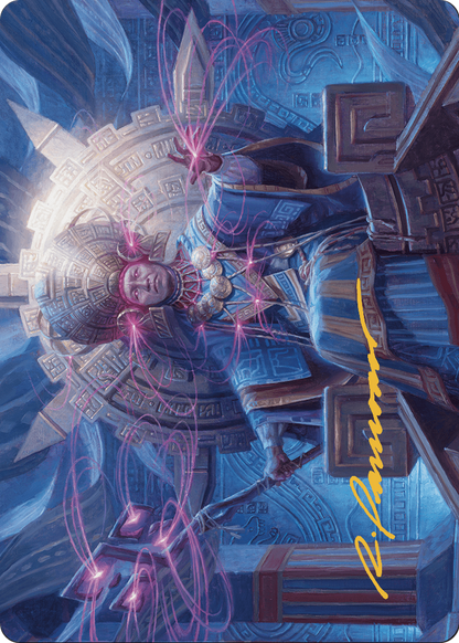Akal Pakal, First Among Equals // Akal Pakal, First Among Equals (ALCI-008) (Borderless) [The Lost Caverns of Ixalan Art Series] Foil