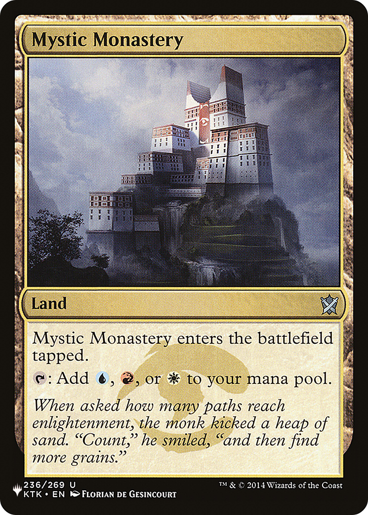 Mystic Monastery (LIST-KTK-236) [The List]
