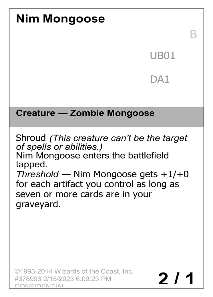Nim Mongoose [Unknown Event]