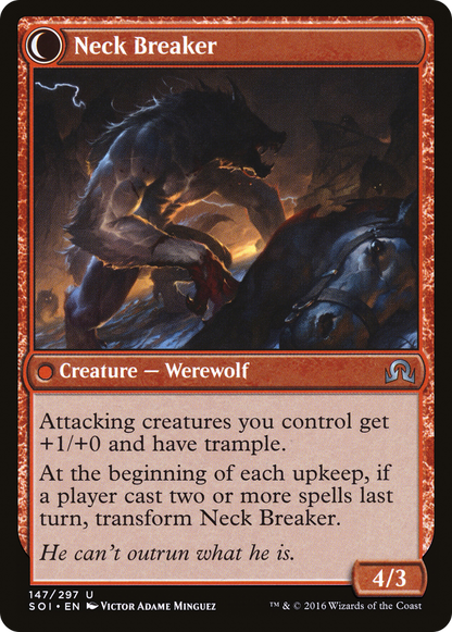 Breakneck Rider (SOI-147) [Shadows over Innistrad] Foil