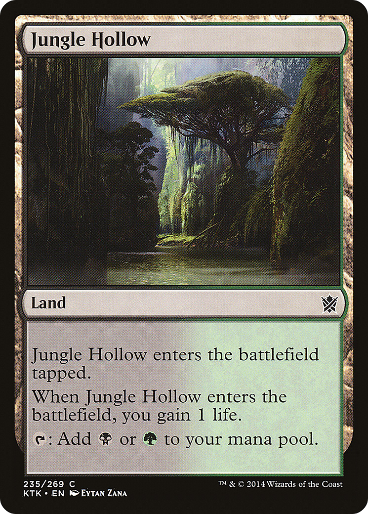Jungle Hollow (KTK-235) [Khans of Tarkir]