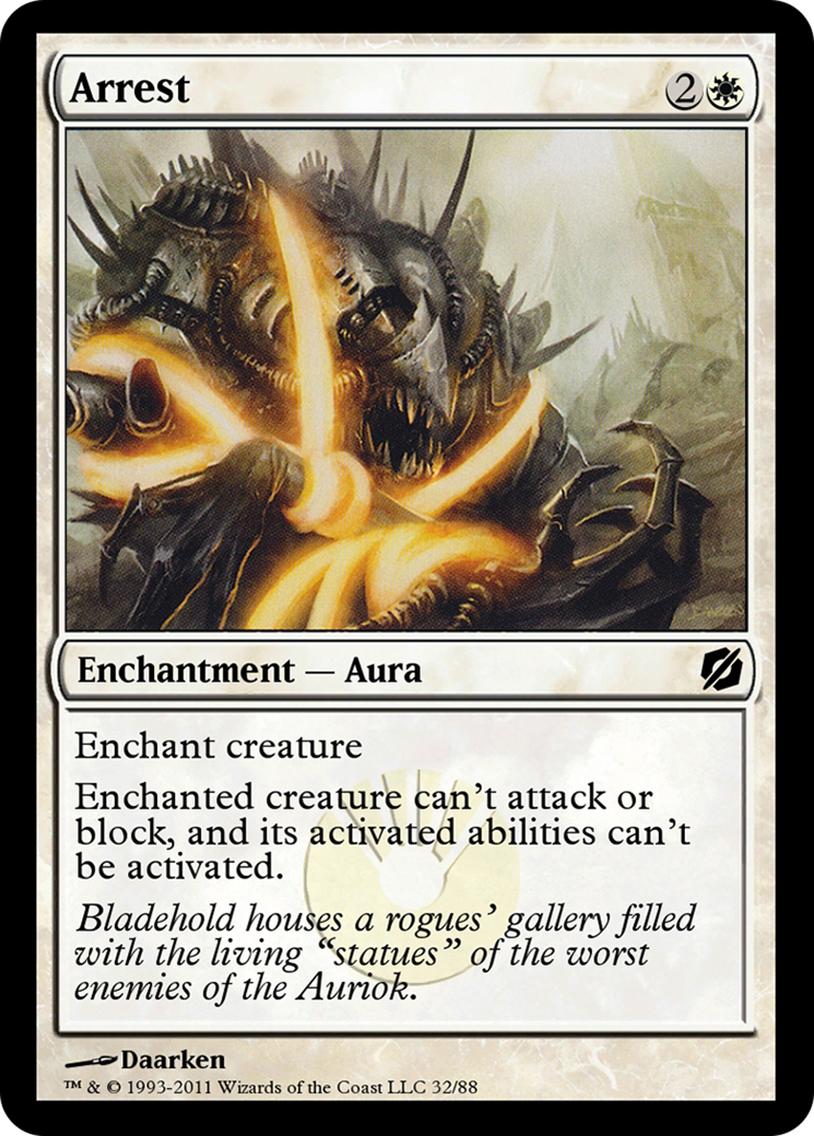 Arrest (TD2-032) [Duel Decks: Mirrodin Pure vs. New Phyrexia]