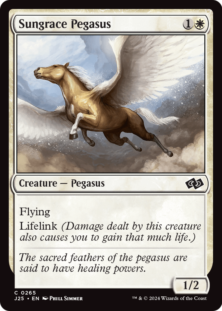 Sungrace Pegasus (J25-265) [Foundations Jumpstart]