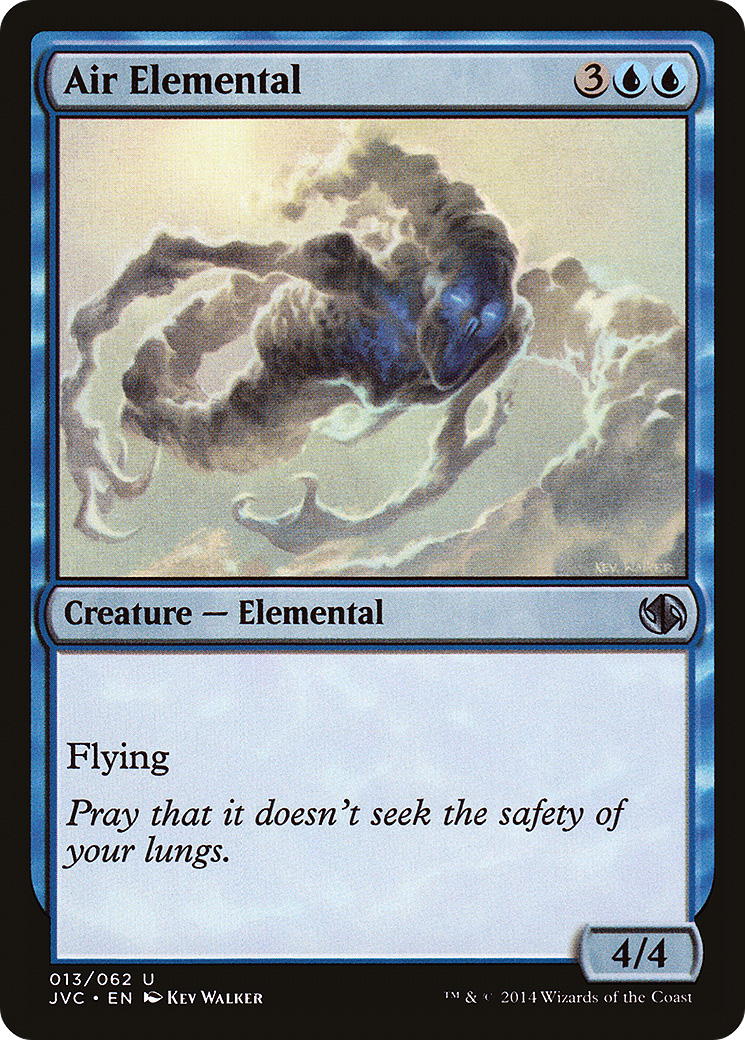 Air Elemental (DD3-013) [Duel Decks Anthology: Jace vs. Chandra]