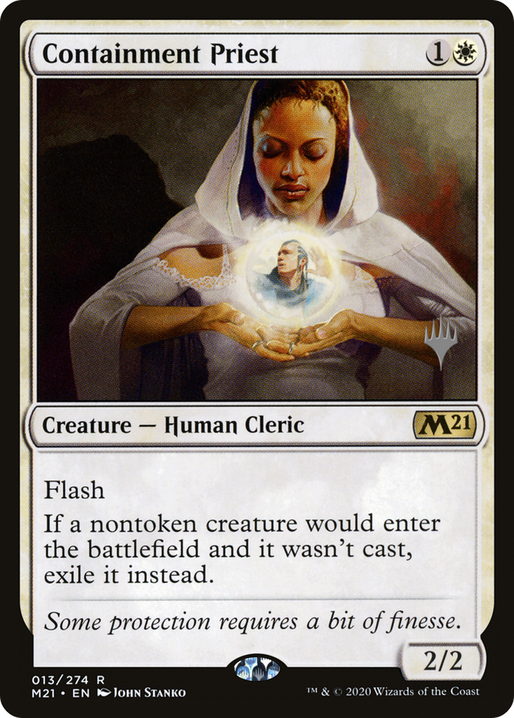 Containment Priest (PPM21-013) [Promo Pack: Core Set 2021 Promos]