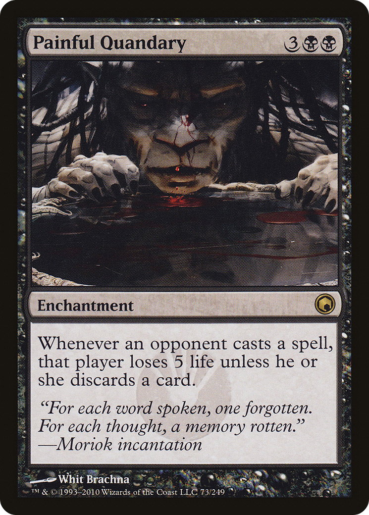 Painful Quandary (SOM-073) [Scars of Mirrodin] Foil