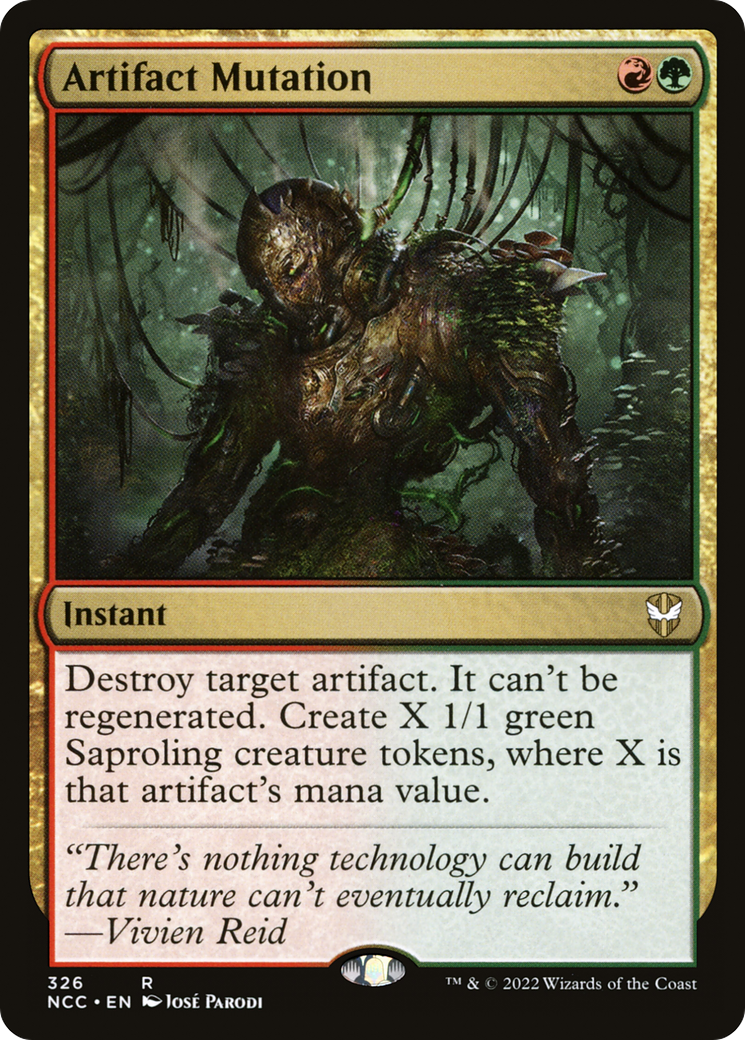 Artifact Mutation (NCC-326) [New Capenna Commander]