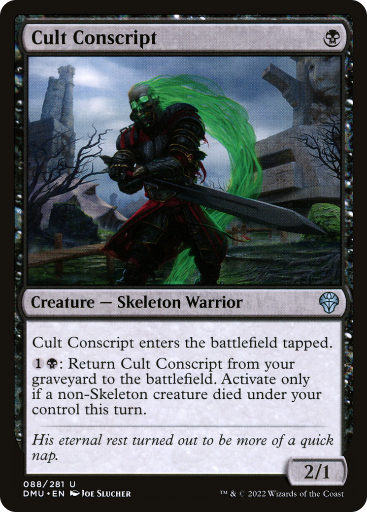 Cult Conscript (DMU-088) [Dominaria United]
