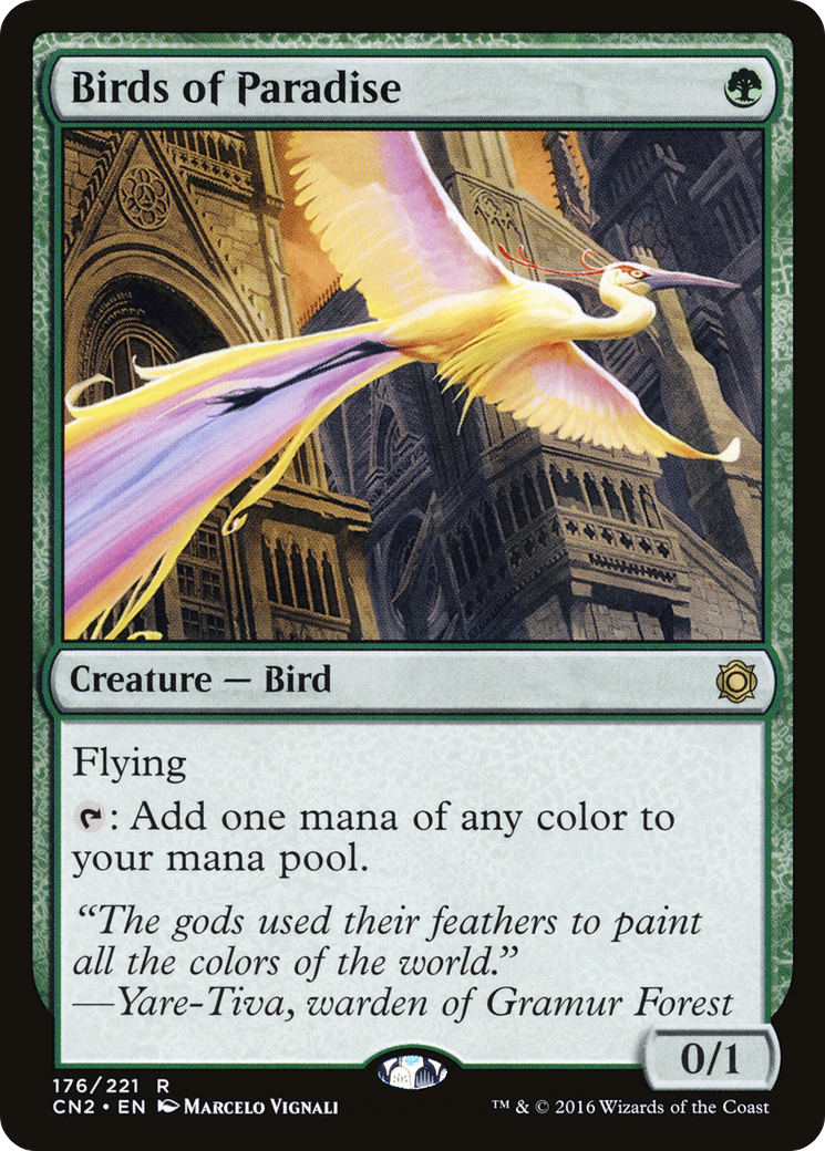 Birds of Paradise (CN2-176) [Conspiracy: Take the Crown]