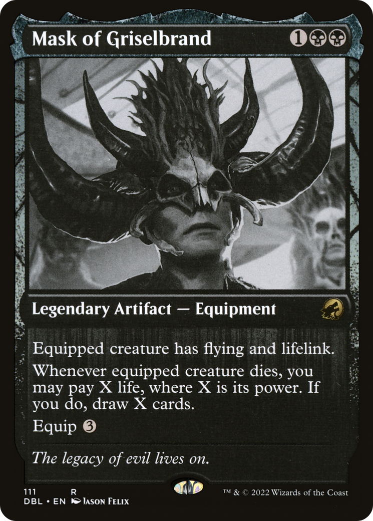 Mask of Griselbrand (DBL-111) [Innistrad: Double Feature]