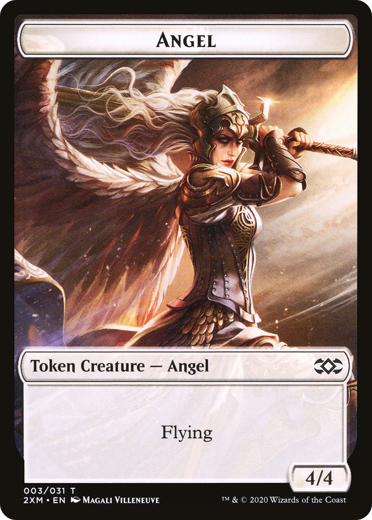 Angel (T2XM-003) [Double Masters Tokens] Foil