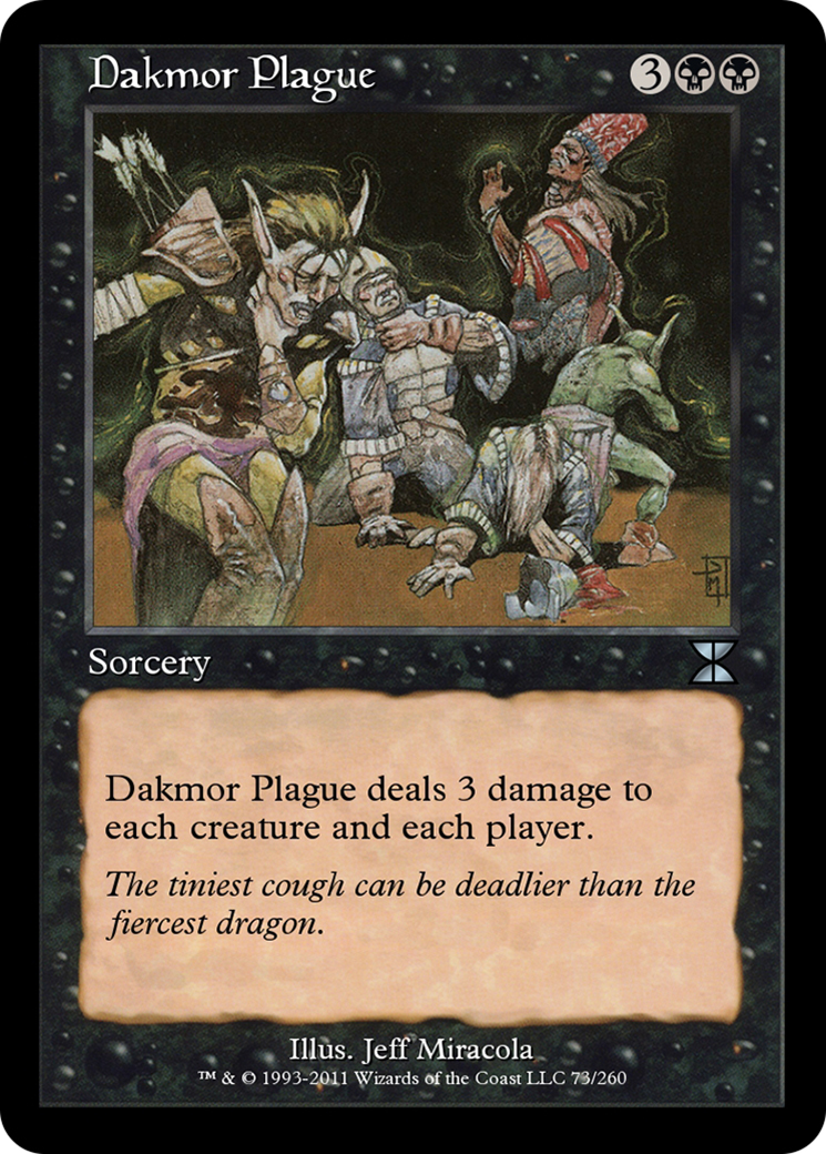Dakmor Plague (ME4-073) [Masters Edition IV]