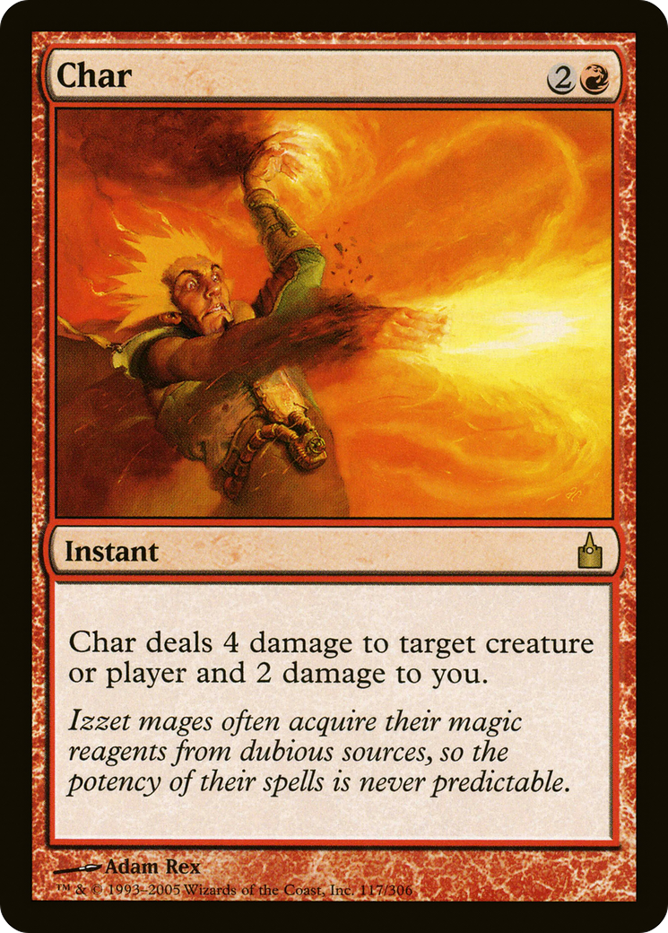 Char (RAV-117) [Ravnica: City of Guilds] Foil