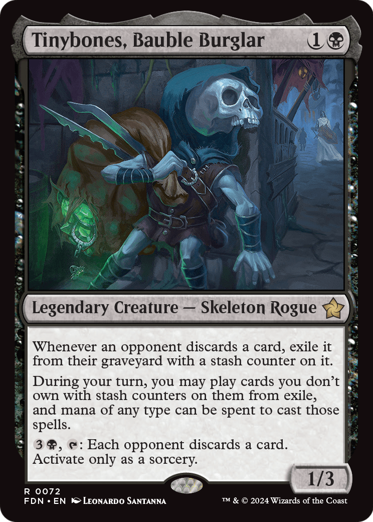 Tinybones, Bauble Burglar (FDN-072) [Foundations] Foil