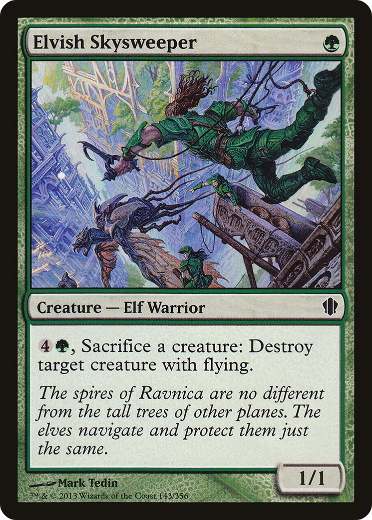 Elvish Skysweeper (C13-143) [Commander 2013]