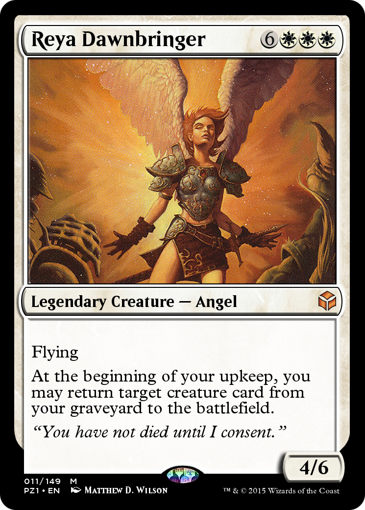 Reya Dawnbringer (PZ1-011) [Legendary Cube Prize Pack] Foil