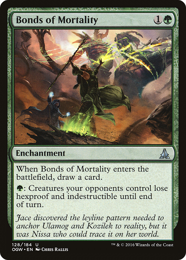 Bonds of Mortality (OGW-128) [Oath of the Gatewatch] Foil