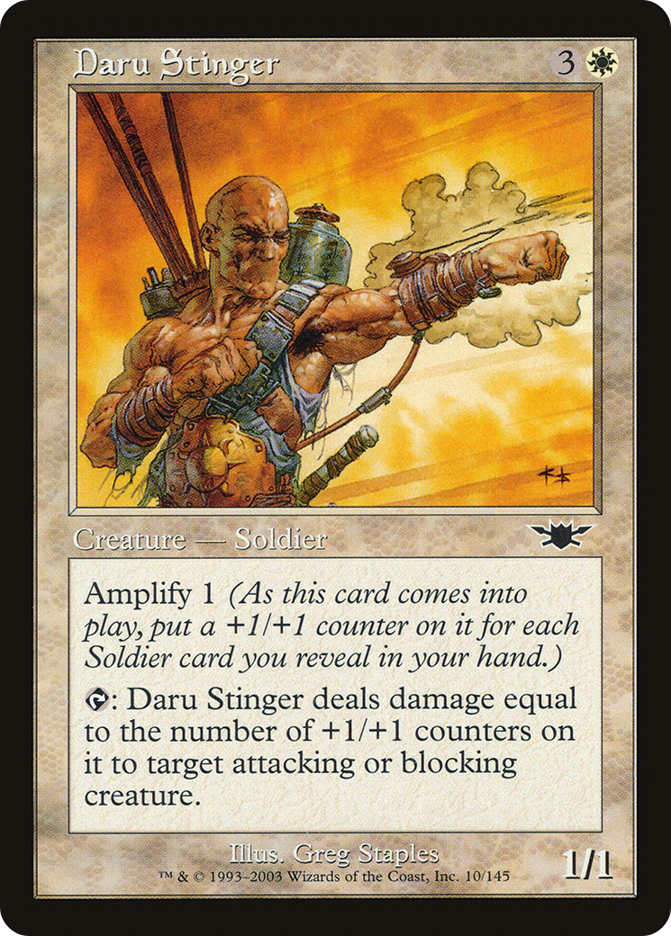 Daru Stinger (LGN-010) [Legions] Foil