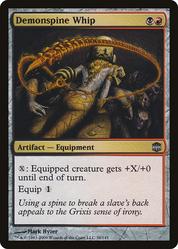 Demonspine Whip (ARB-039) [Alara Reborn]