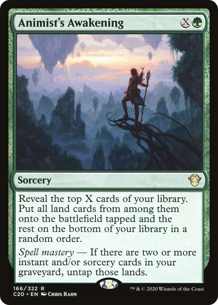 Animist's Awakening (C20-166) [Commander 2020]