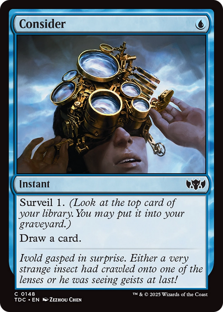 Consider (TDC-148) [Commander: Tarkir: Dragonstorm]