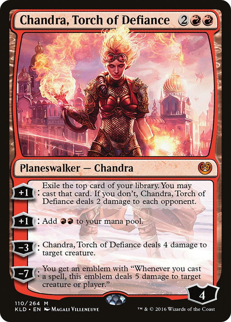 Chandra, Torch of Defiance (KLD-110) [Kaladesh]
