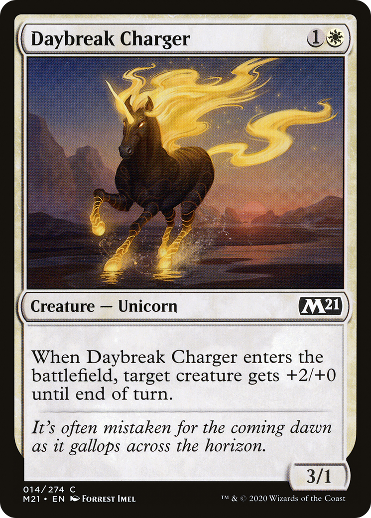 Daybreak Charger (M21-014) [Core Set 2021]