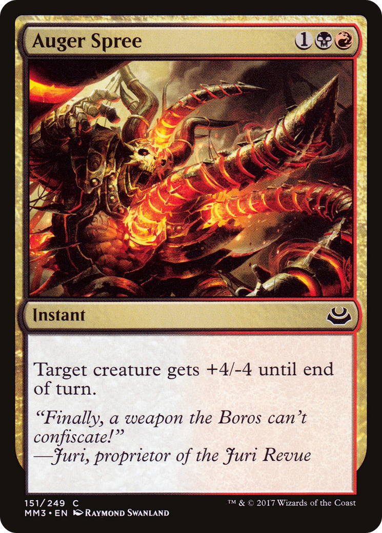 Auger Spree (MM3-151) [Modern Masters 2017] Foil