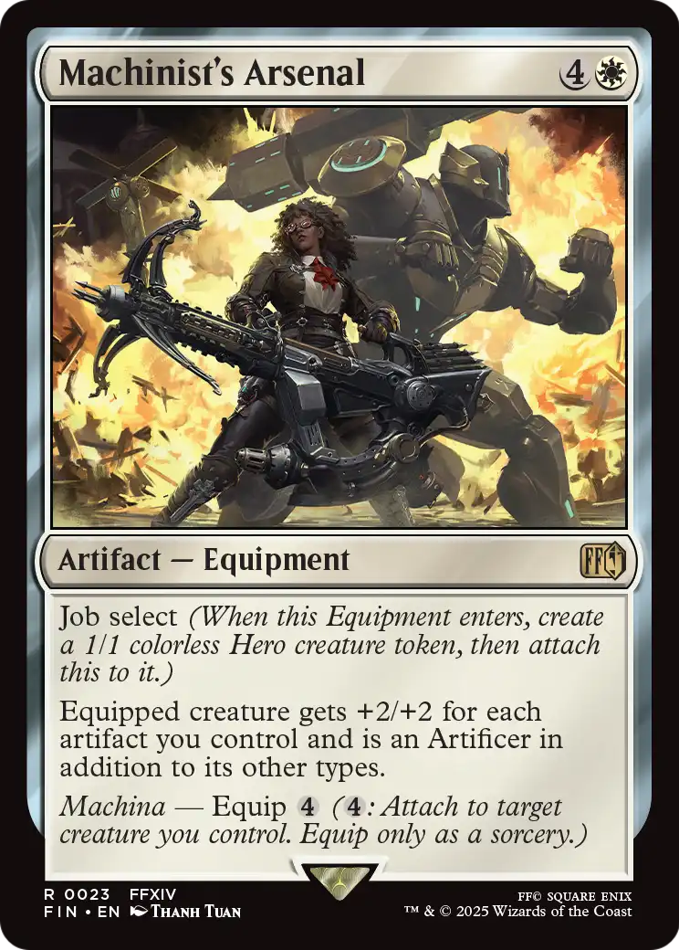 Machinist's Arsenal (FIN-023) [FINAL FANTASY] Foil