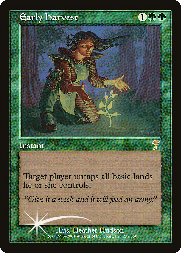 Early Harvest (7ED-237★) [7th Edition] Foil