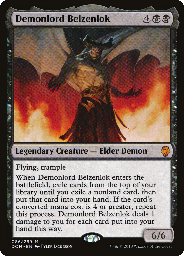 Demonlord Belzenlok (DOM-086) [Dominaria]
