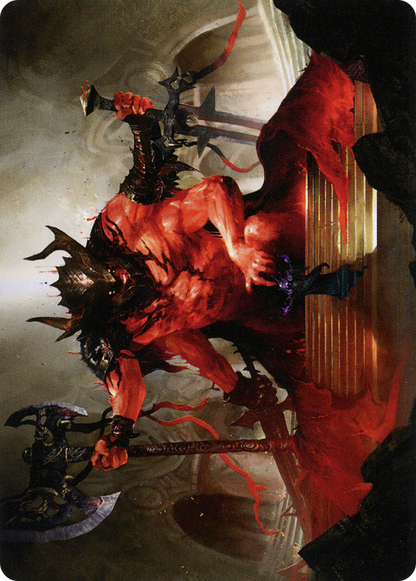 Awaken the Blood Avatar // Awaken the Blood Avatar (ASTX-020) (Borderless) [Strixhaven Art Series]