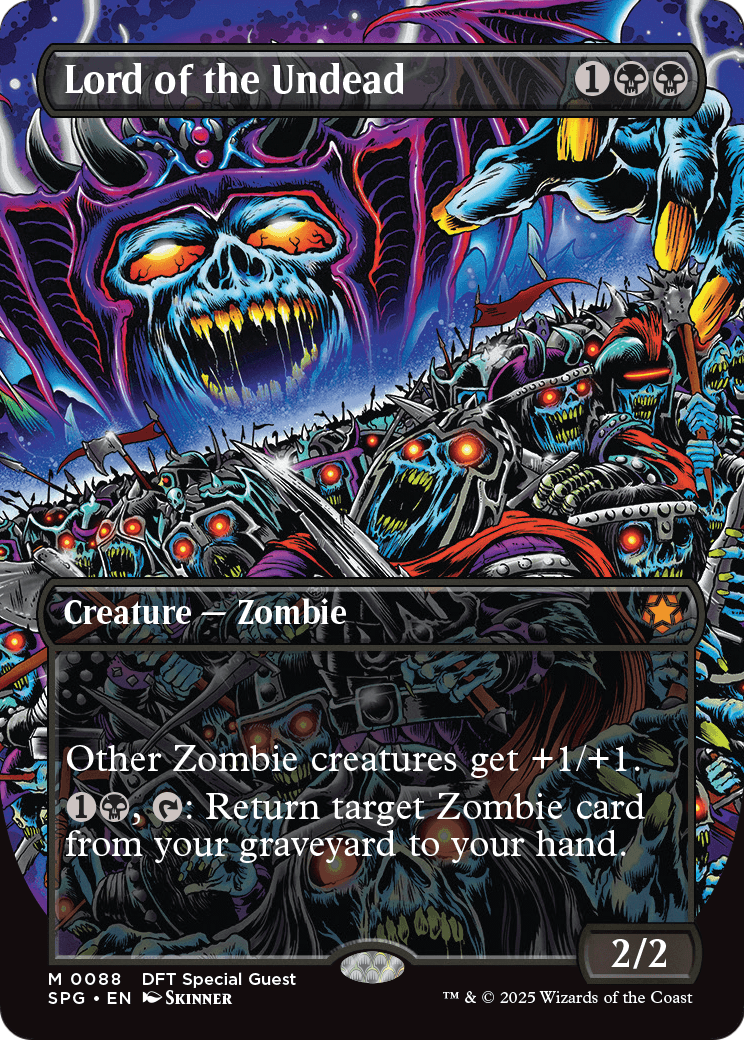 Lord of the Undead (Borderless) (SPG-088) [Special Guests]