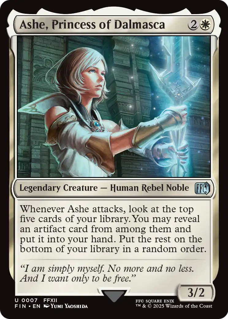 Ashe, Princess of Dalmasca (FIN-007) [FINAL FANTASY] Foil