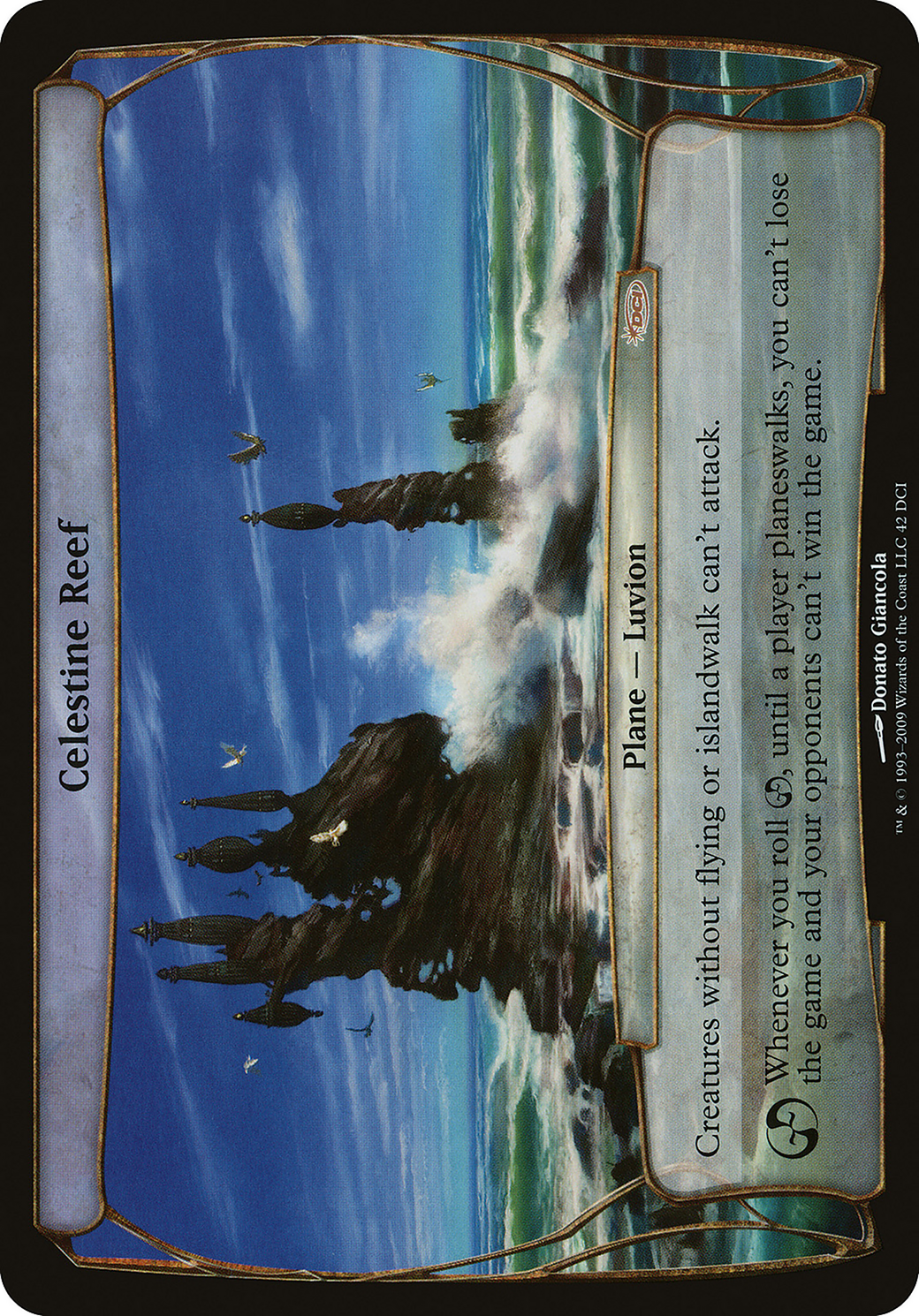 Celestine Reef (Prerelease Promo) (OVER-042) [DCI Promos]